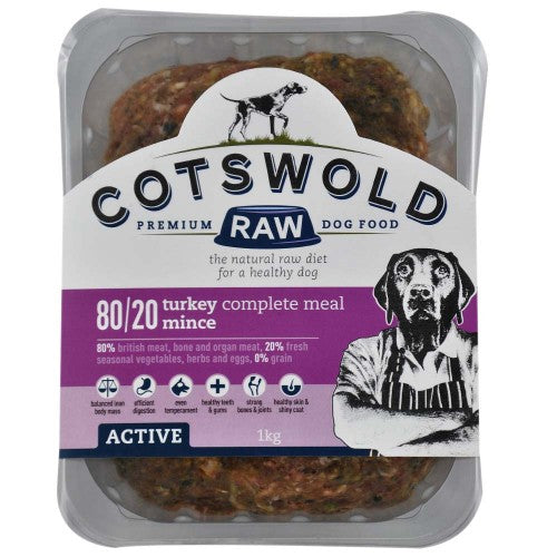 Cotswold | 80/20 Active Mince Turkey 1kg