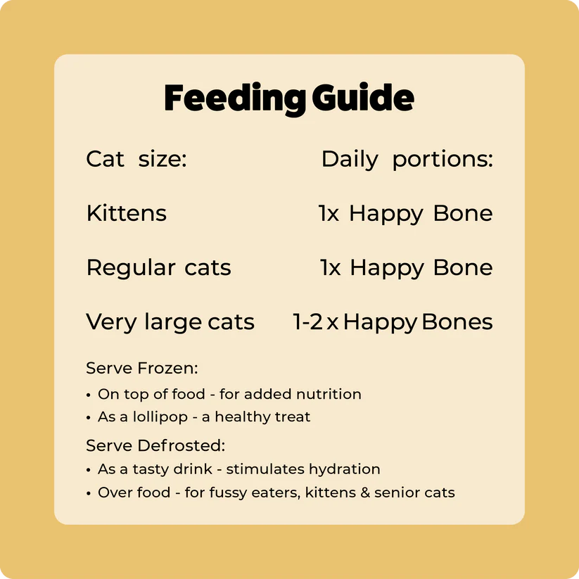 Axel's Elixir | Turkey Happy Bones For Cats