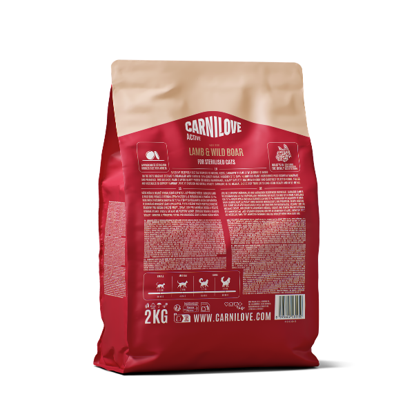 Carnilove | Active Cat Lamb & Wild boar