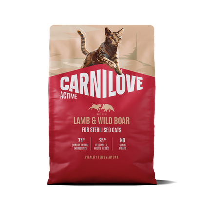 Carnilove | Active Cat Lamb & Wild boar