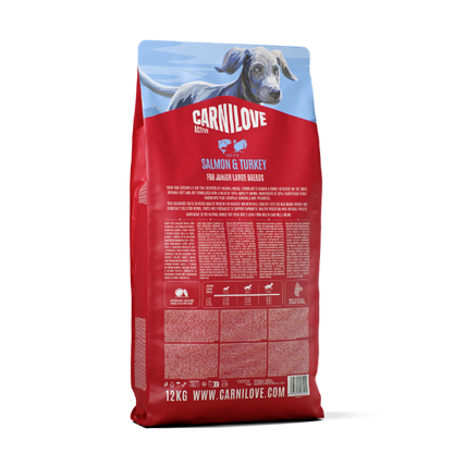 Carnilove | Active Dog Salmon & Turkey Junior Large Breed