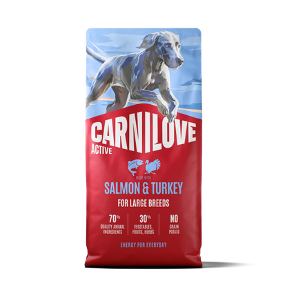 Carnilove | Active Dog Large Breed Salmon & Turkey