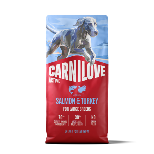 Carnilove | Active Dog Large Breed Salmon & Turkey