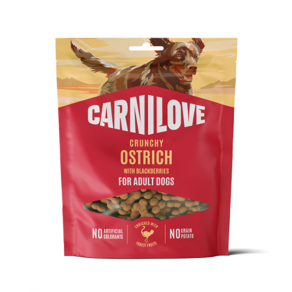 Carnilove | Crunchy Ostrich with Blackberries