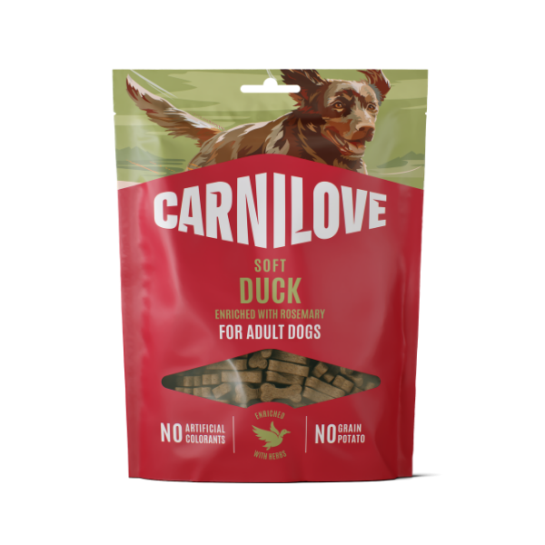 Carnilove | Duck enriched with Rosemary soft treats for dogs