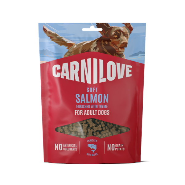 Carnilove | Salmon with Thyme soft treats for dogs