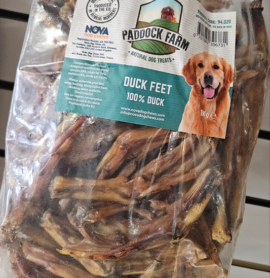 Paddock Farm Duck Feet 1kg