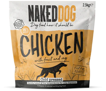 Naked Dog Premium Cold Pressed Chicken 2.5KG