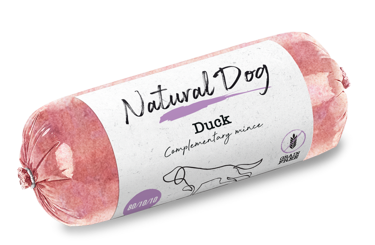 Natural Dog Duck 80/10/10 500g