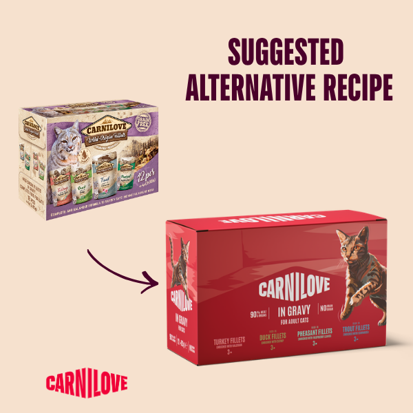 Carnilove | Gravy Pouch for Cats Multipack (12 x 85g)