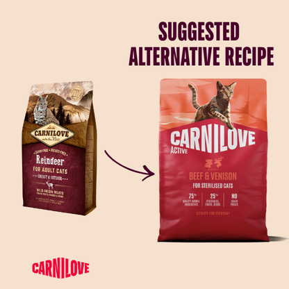 Carnilove | Active Cat Beef & Venison