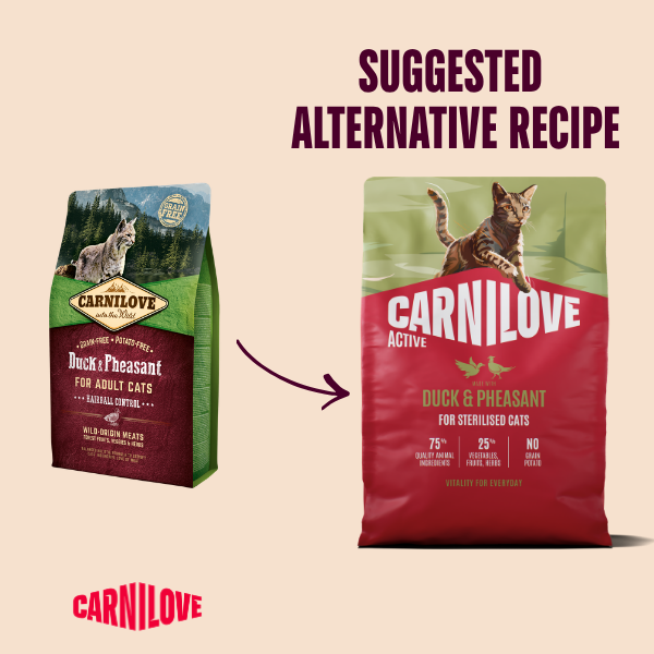 Carnilove | Active Cat Duck & Pheasant