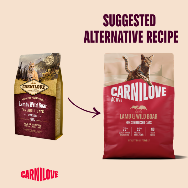 Carnilove | Active Cat Lamb & Wild boar