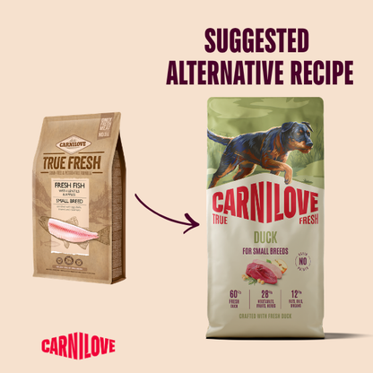 Carnilove | True Fresh Duck Small Breed Dog Food