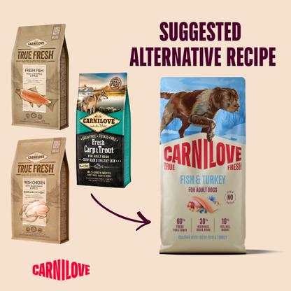 Carnilove | True Fresh Fish & Turkey Dog Food