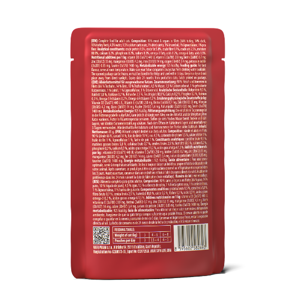 Carnilove | NEW Gravy Pouch Rich in Duck with Catnip for Cats 85g