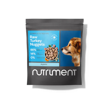 Nutriment Raw | Turkey Nuggets for Puppies 1kg