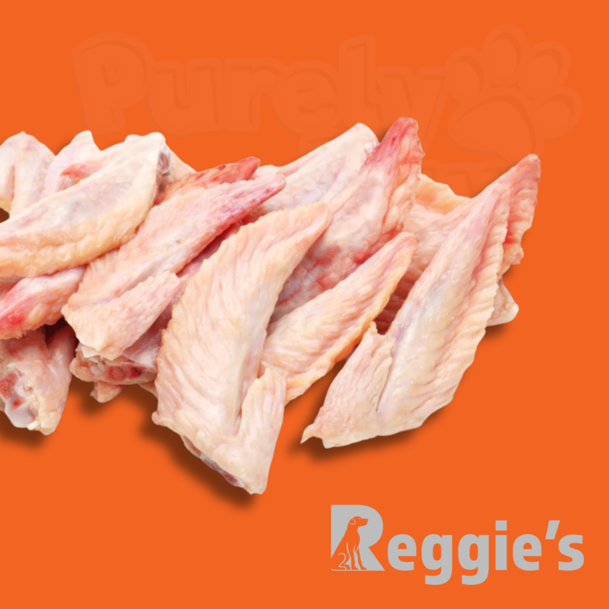 Wing Tips Large Reggie's | Chicken Wing Tips 200g – Purely Raw