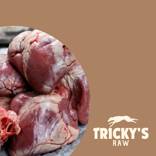 Tricky's Raw Lamb Hearts