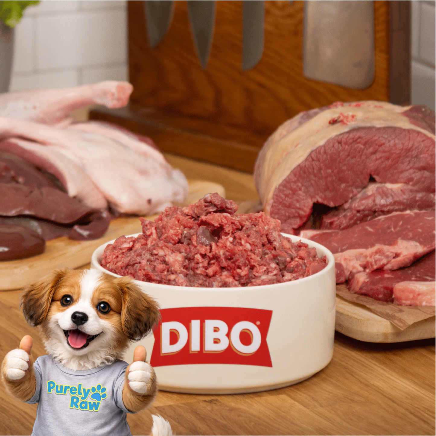 DIBO Finest | Puppy Lamb Tripe with Duck 80:10:10