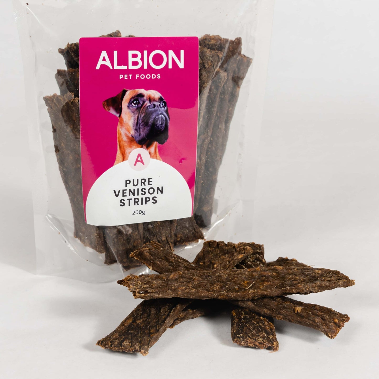 Albion | Pure Venison Meat Strips - 200g
