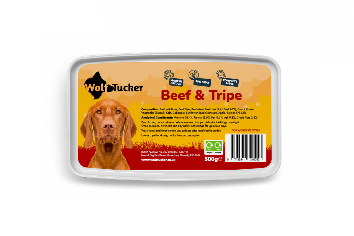 Wolf Tucker | Beef & Tripe 500g
