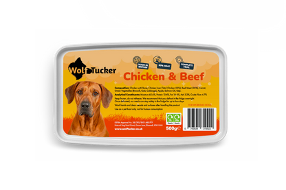 Wolf Tucker | Chicken & Beef Meal 500g