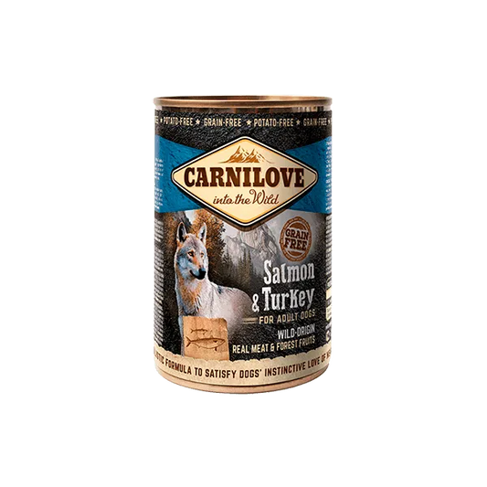 Carnilove Dog | Wet Can Salmon & Turkey 400g