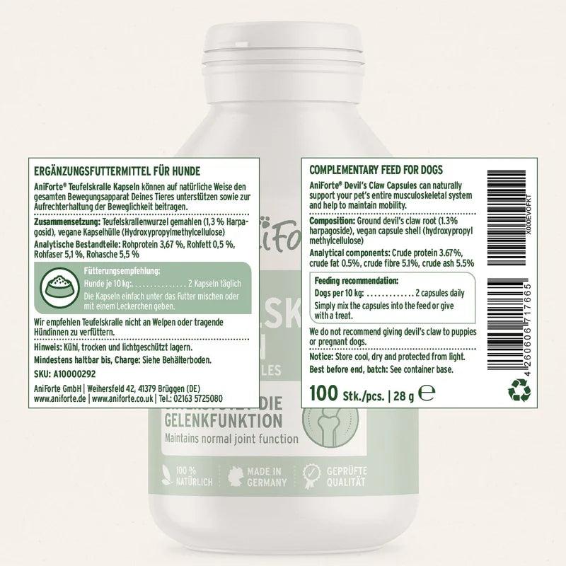 Aniforte | Devil's Claw Root x 100 tablets