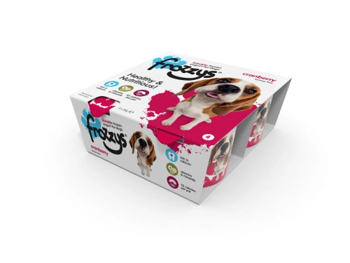 FROZZYS - 4pk Cranberry - 4 x 85g