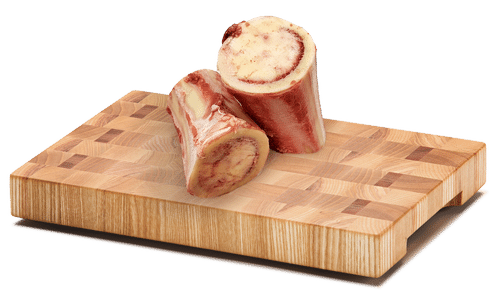 Naked Dog Mutts' Cuts Raw Bones Beef Marrow 2pk