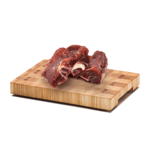 Naked Dog Mutts' Cuts Raw Bones Meaty Venison Neck
