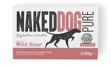 Load image into Gallery viewer, Naked Dog PURE Wild Boar 2x500g
