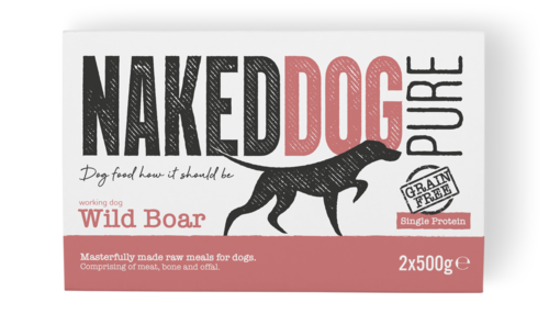 Naked Dog PURE Wild Boar 2x500g