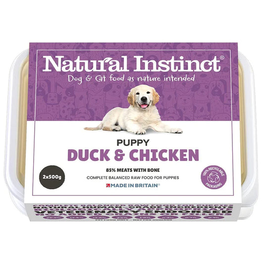 Natural Instinct Puppy Duck & Chicken 1kg
