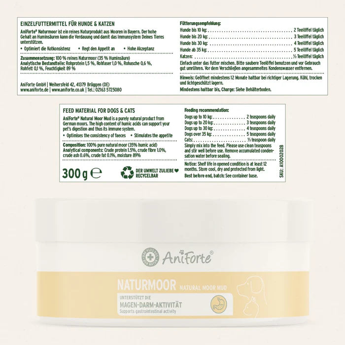 Aniforte | Natural Moor Mud - Supports Digestion and Immune System