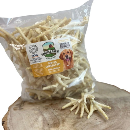 Paddock Farm | Puffed Chicken Feet 1kg
