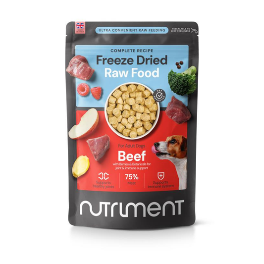 Nutriment | Freeze Dried Treats - Beef 30g