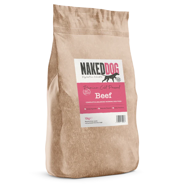 Naked Dog Premium Cold Pressed Beef 10kg