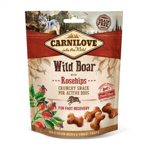 Carnilove Dog Crunchy Snack | Wild Boar & Rosehips 200g