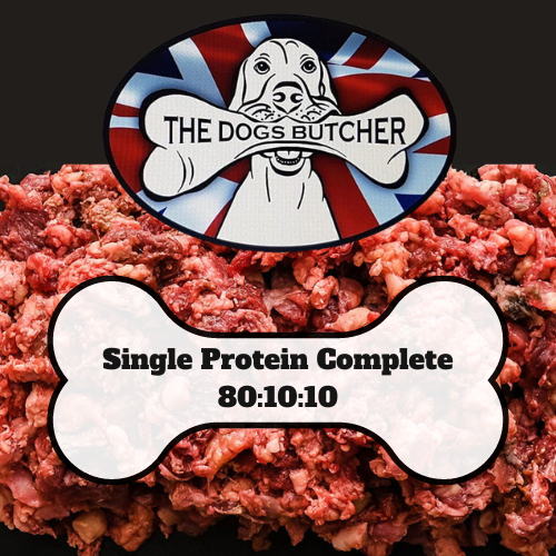 The Dogs Butcher Single Protein Complete Meals 80:10:10