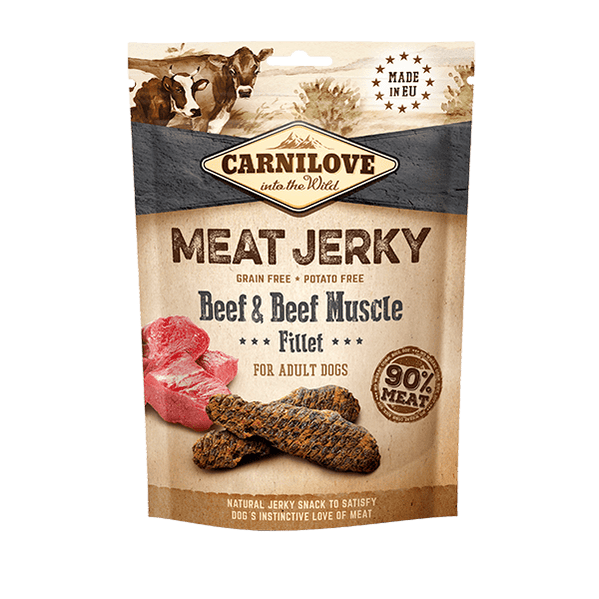 Meat Jerky Beef & Beef Muscle Fillet 100g
