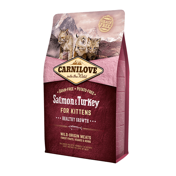 Carnilove Kitten Dry Food 70/30 | Salmon & Turkey