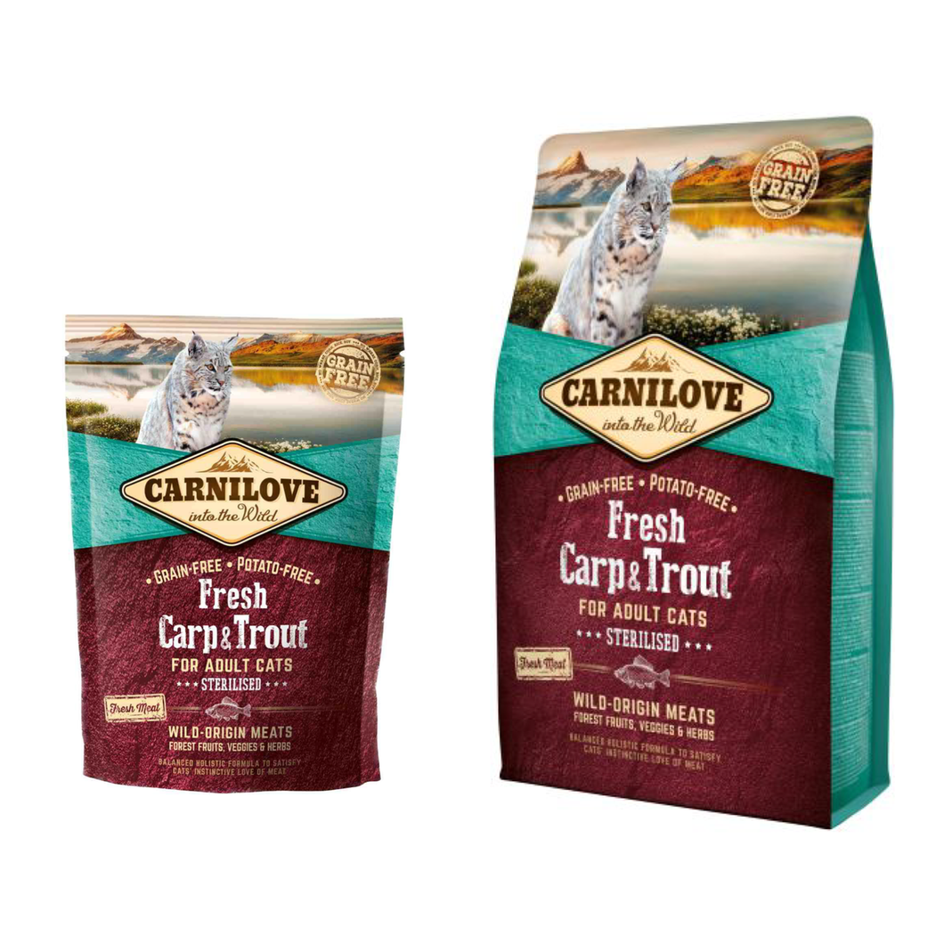 Carnilove Fresh Dry Cat Food 80/20