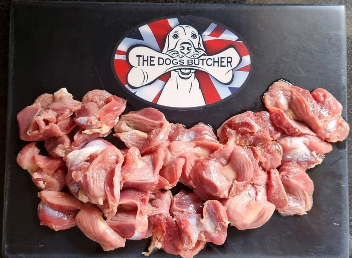 The Dogs Butcher Chicken Gizzard 1kg