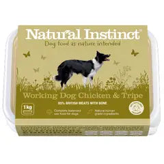 Natural Instinct Working Dog Completes 1kg Purely Raw